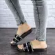 Женские шлепки Fashion Brutus 1744 40 размер 24,5 см Черный