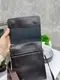 Коричневая мужская сумка на 2 отделения 18х23 см 1709-2