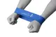 Резинка для фітнесу PowerPlay 4114 Mini Power Band 1мм. Medium Сіня (7.5 кг)