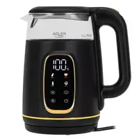 Чайник Adler AD 1305 з регулюванням температури 1.7Л 2200Вт Black Gold