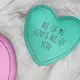 Подушка сердце 3D All of me loves all of you 3DPS_21L003