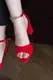 Женские босоножки Fashion Ahura 2743 40 размер 25,5 см Красный