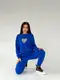 Теплый спортивный костюм AO5055 Синий L/XL