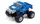 Машинка на радиоуправлении Джип 1:58 Great Wall Toys 2207 синий