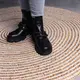 Ботинки женские Fashion Hoofington 3441 38 размер 24,5 см Черный