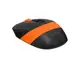 Мышь компьютерная проводная A4Tech Fstyler FM10S Black/Orange оранжевая