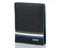 Портмоне 2100-D Blue, натуральна шкіра