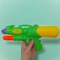 Водный пистолет с накачкой, 30 см (синий)