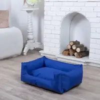 Лежанка для собаки Класик синяя XL - 120 x 80