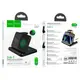 Зарядка Qi Pass folding 3-in-1 wireless fast charger CQ7 (iWatch+SAM) |15W|