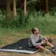 Спальный мешок с капюшоном Naturehike M320 CNK2350WS023, зеленый камуфляж, правый
