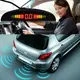 Парктроник автомобильный UKC на 8 датчиков + LCD монитор (черные датчики) (4904)