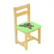 Детский Стул Слон, дерево, высота 54 см. Light green (66976)