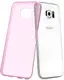 Чехол-накладка TOTO TPU case 0.2mm Samsung Galaxy S6 G920/G920 DS Clear/Pink