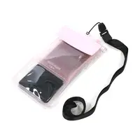 Водонепроникний чохол для смартфона 7" Baseus Safe Airbag Waterproof Case Pink для підводної зйомки