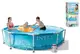Бассейн каркасный Intex 208 NP круглый размер 305х76 см фильтр-насос 220-240 В объем 4485л. Blue (99253)