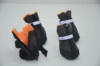 Ботинки для собак с мехом разные цвета 5*7*11