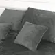 Покрывало полуторное ТЕП Velour Ромб круглый 4-00515-22391 150х210 см серое