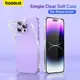 Чехол Baseus для Apple iPhone 15 Pro - Simple Series, Transparent (2001001447090)
