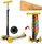 Самокат I-Trike Maxi JR3-003-1-WP6 76-85 см желтый