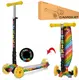 Самокат I-Trike Maxi JR3-003-1-WP6 76-85 см желтый