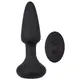 Анальная пробка с вибрацией Smooth Anal Dilator Black