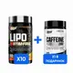 Combo Lipo-6 Stim-Free - 60 caps х 10шт + Caffeine - 60 caps х 1шт - В ПОДАРОК!