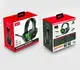 Игровые наушники iPega PG-R006 с регулируемым микрофоном Черно-зеленый