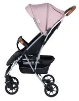Коляска для дитини прогулянкова FreeON Lux Premium, dusty pink - black