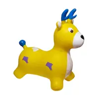 Дитячий стрибун Олень BT-RJ-0071 гумовий Yellow