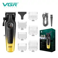 Аккумуляторная машинка для стрижки VGR V-196 GOLD
