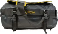 Водонепроницаемая дорожная сумка, рюкзак 2 в 1 Froyak 30L черная