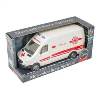 Машинка ігрова Tigres Mercedes-Benz Sprinter Швидка допомога 39664 біла