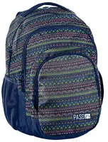 Рюкзак молодежный PASO 18-2706PC разноцветный