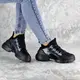 Кроссовки женские Fashion Flitter 2310 37 размер 24 см Черный