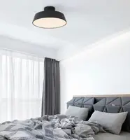 Сучасний креативний світильник стельовий LED для кухні ванної офісу 26450 Чорний 15х40х40 см.