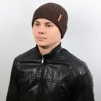 Шапка AL17022 коричневый