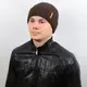Шапка AL17022 коричневый