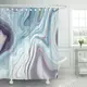 Шторка для ванной и душа с крючками 180x180 см водоотталкивающая, высококачественная шторка для ванны