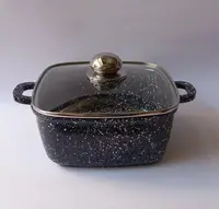 Кастрюля с крышкой Styleberg ST3026 20 см 3 л серая