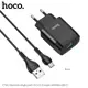 Адаптер сетевой HOCO Micro USB cable Glorious charger set C72Q |1USB, QC3.0/FCP/AFC, 3A, 18W|
