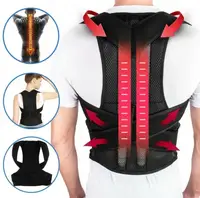 Оредичный корсет для коррекции поставки Back Pain Need Help Черный