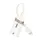 Переходник HOCO Crystal Lightning ethernet adapter UA41A |0.145m, 100Mbps|