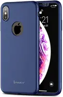 Чехол-накладка Ipaky 360° PC Full Protection PC Case Apple iPhone XS Max Blue