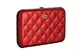 Кардхолдер OGON Quilted Button на 10 карт, красная