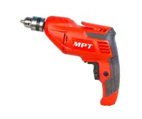 Дрель MPT PROFI, 10 мм, 400 Вт, 0-3000 об/мин. Red (MED4006)