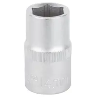 Насадка шестигранная короткая 1/2" 14мм CrV mid SIGMA (6071141)