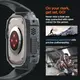 Чехол и ремешок Spigen для Apple Watch Ultra 1/2 (49 mm) - Rugged Armor Pro 2 in 1, Dark Grey (ACS07390)