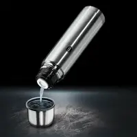 Термос питний Berlinger Haus MetalliС Moonlight СolleСtion BH-7607 1000 мл сріблястий