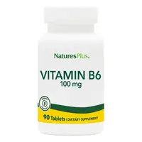 Витамины и минералы Natures Plus Vitamin B6 100 mg 90 таблеток